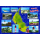 Insel Amrum Postkarte Ansichtskarte Landkarte mit Bildern