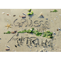 Insel Amrum Postkarte Ansichtskarte Grüße...