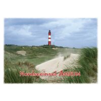 Nordseeinsel Amrum Kühlschrankmagnete Düne...