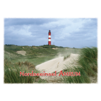 Nordseeinsel Amrum Kühlschrankmagnete Düne...