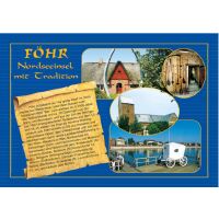 Insel Föhr Postkarten Nordseeinsel mit Tradition