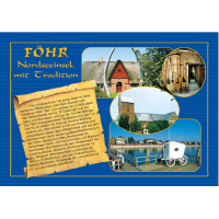 Insel Föhr Postkarten Nordseeinsel mit Tradition