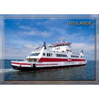 Insel Föhr Postkarten Uthlande Fähre