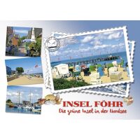 Insel Föhr Postkarten die grüne Insel in der...