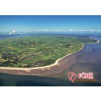 Insel Föhr Postkarten Nordseeinsel Luftaufnahme