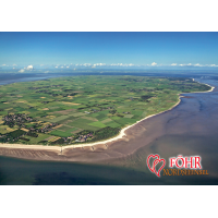 Insel Föhr Postkarten Nordseeinsel Luftaufnahme