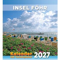 Insel Föhr Wandkalender 2027 mit Terminplaner 2027...