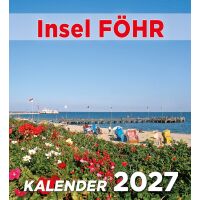Insel Föhr Tischkalender 2027 9,5 x 10,5 cm