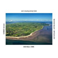 Insel Föhr Kühlschrankmagnete Luftaufnahme