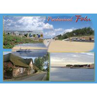 Insel Föhr Tischset Nordseeinsel Strand Promenade...