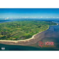 Insel Föhr Tischset Grüße von der Insel...