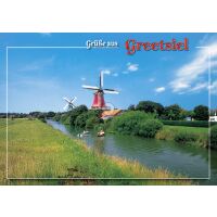 Greetsiel Postkarten Grüße aus Greetsiel...