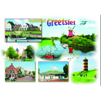Greetsiel Postkarten Fischdorf Greetsiel Leuchtturm...