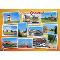Greetsiel Postkarten 12 Bilder Hafen Kirche Leuchtturm