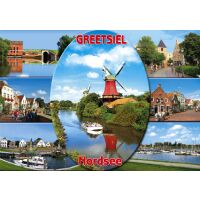 Greetsiel Postkarten Nordsee Windmühle Hafen