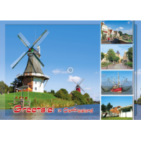 Greetsiel Postkarten Windmühlen