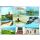 Ostfriesland Postkarten Nordsee Seehunde Leuchtturm Strand