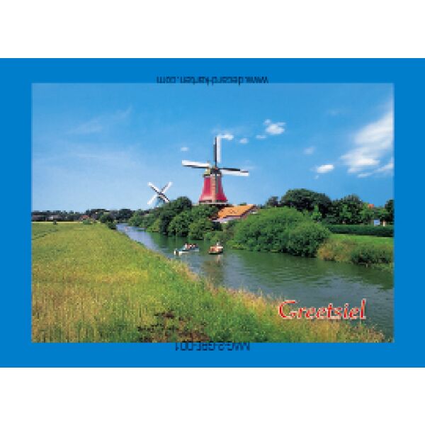 Greetsiel Kühlschrankmagnete Windmühlen Tretboote