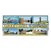 Greetsiel in Ostfriesland Kühlschrankmagnete XL