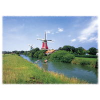 Greetsiel-Ostfriesland Tischset Windmühle Leuchtturm Hafen