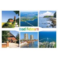 Insel Fehmarn Postkarten Fehmarnsundbrücke...