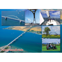 Insel Fehmarn Postkarten Schiff Fehmarnsundbrücke...