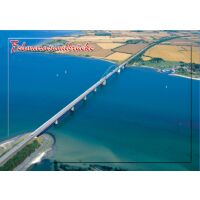 Insel Fehmarn Postkarten Fehmarnsundbrücke Luftaufnahme