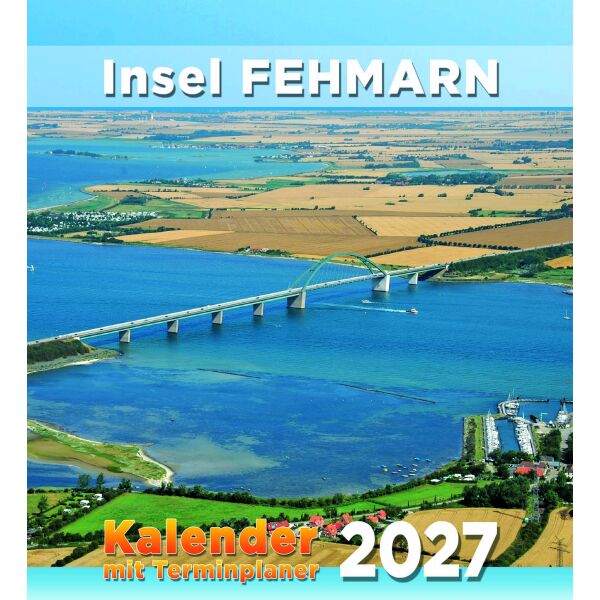 Insel Fehmarn Wandkalender 2027 22 x 24cm Kalender 2027