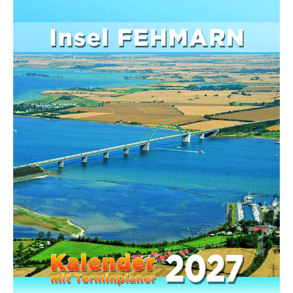 Insel Fehmarn Wandkalender 2027 22 x 24cm Kalender 2027