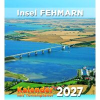 Insel Fehmarn Wandkalender 2027 22 x 24cm Kalender 2027