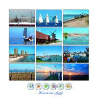 Insel Fehmarn Tischkalender 2027 9,5 x 10,5 cm Kalender 2027