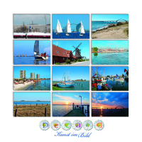 Insel Fehmarn Tischkalender 2027 9,5 x 10,5 cm Kalender 2027