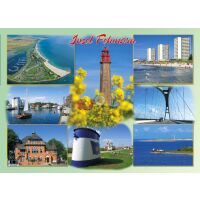 Insel Fehmarn Tischset Luftaufnahme Südstrand Hotel...