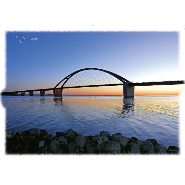 Insel Fehmarn Tischset U-Boot Museum Fehmarnsundbrücke Fähre