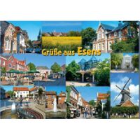 Esens-Bensersiel Postkarten Grüße aus Esens...