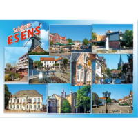 Esens-Bensersiel Postkarten schönes Esens Marktplatz...