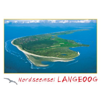 Insel Langeoog Postkarte Ansichtskarte Nordseeinsel...