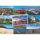 Insel Langeoog Postkarte Ansichtskarte Post von Langeoog Hafen Strand Fähre