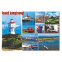 Insel Langeoog Postkarte Ansichtskarte Wasserturm...