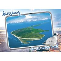 Insel Langeoog Postkarte Ansichtskarte Das ist meine...