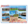 Insel Langeoog Postkarte Ansichtskarte Hafen Fähre Wasserturm 9 Motive