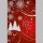 Weihnachten - Glückwunschkarte im Format 11,5 x 17 cm mit Umschlag - Grafisch Tannenbäume, Schneeflocken, Schnörkel - mit Silberfolie - Skorpion
