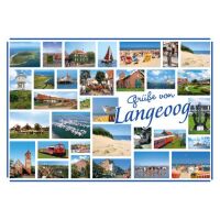 Insel Langeoog Postkarte Ansichtskarte LUX...