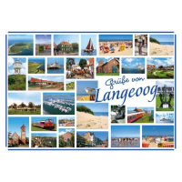 Insel Langeoog Postkarte Ansichtskarte LUX...