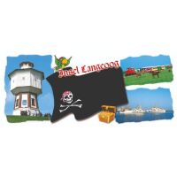 Insel Langeoog Bedruckte Tassen Piratenflagge Wasserturm...