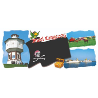 Insel Langeoog Bedruckte Tassen Piratenflagge Wasserturm...