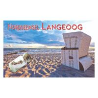 Lieferbar ab 2027 - Insel Langeoog Kleine Flasche Magnete...