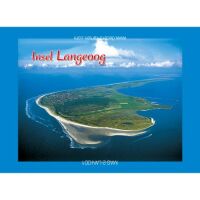 Insel Langeoog Kühlschrankmagnete Luftaufnahme