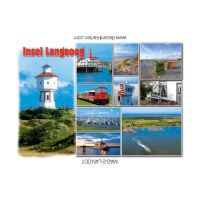 Insel Langeoog Kühlschrankmagnete Strand Fähre...