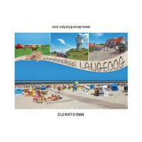 Insel Langeoog Kühlschrankmagnete Strand Kutsche...